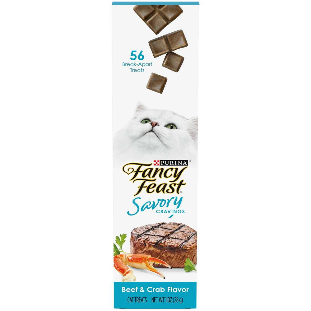 Fancy Feast Savory Cravings Adult Cat Dry Food Liver Limited Ingredients No Artificial Colors