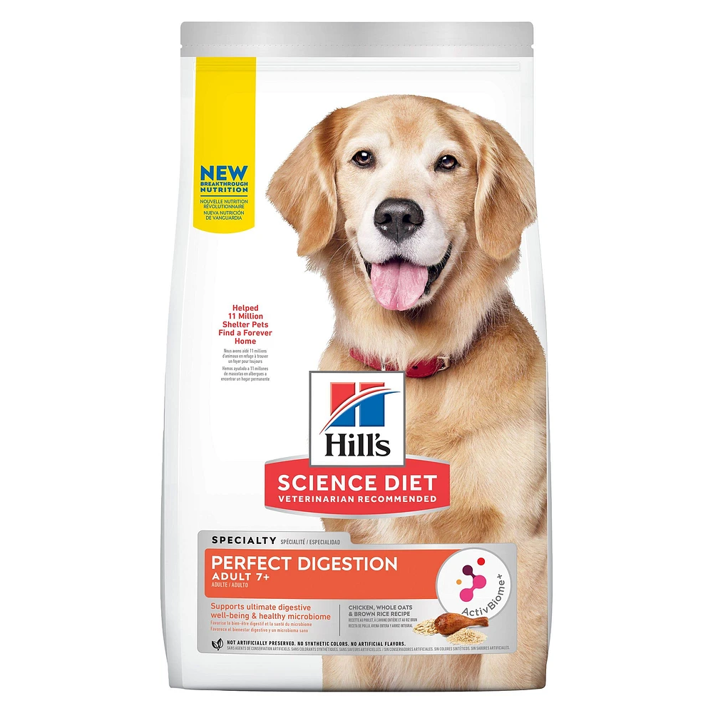 Hill s Science Diet Perfect Digestion Adult Senior 7 Dry Dog