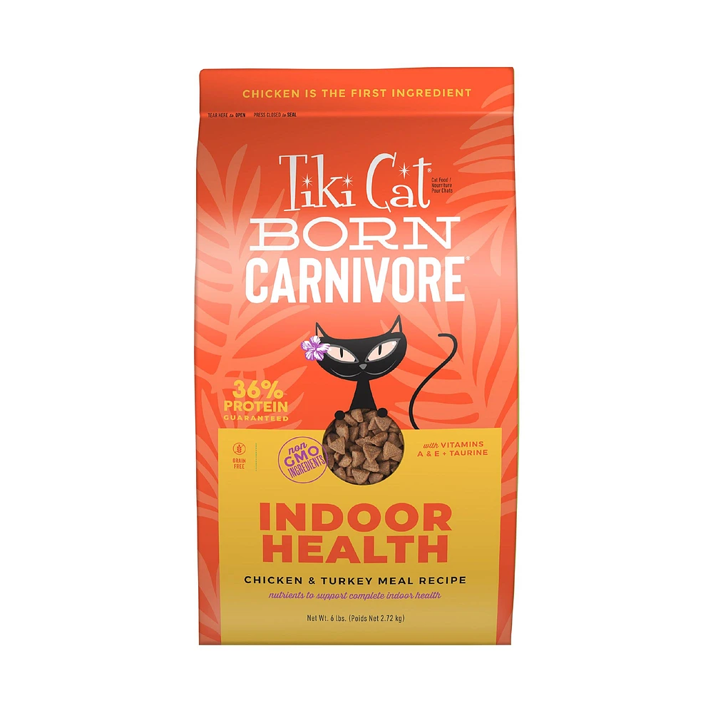 Tiki Cat Born Carnivore Indoor Health Cat Food Grain Potato