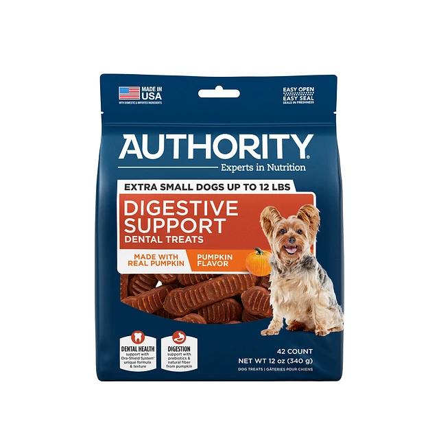 Authority Digestive Support Dog Dental Treat The Market Place