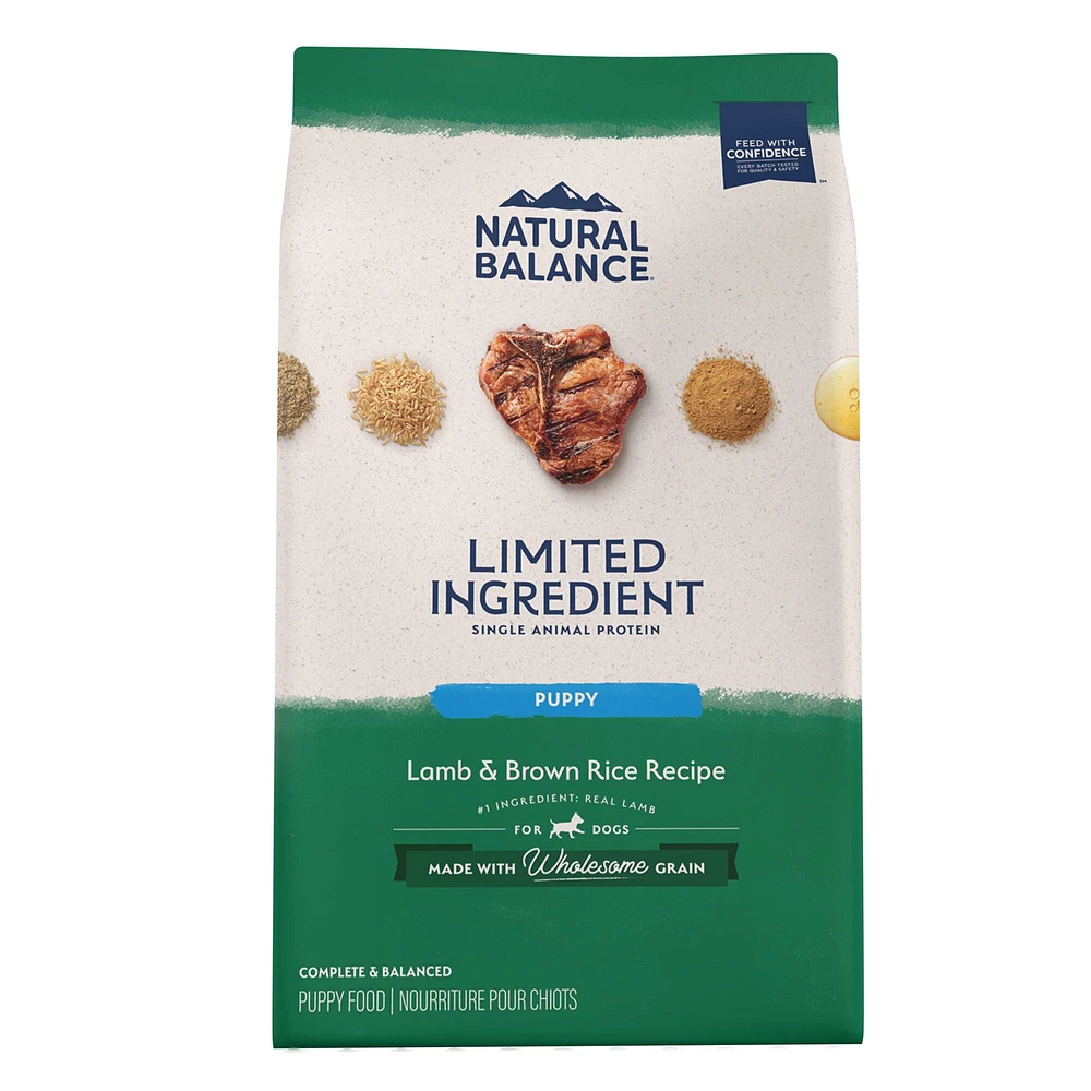 Natural Balance Limited Ingredient Diet Puppy Dry Dog Food The