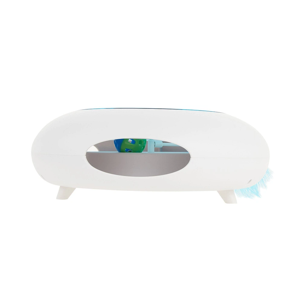 Whisker City® Electronic Turntable with Feather Cat Toy | The 