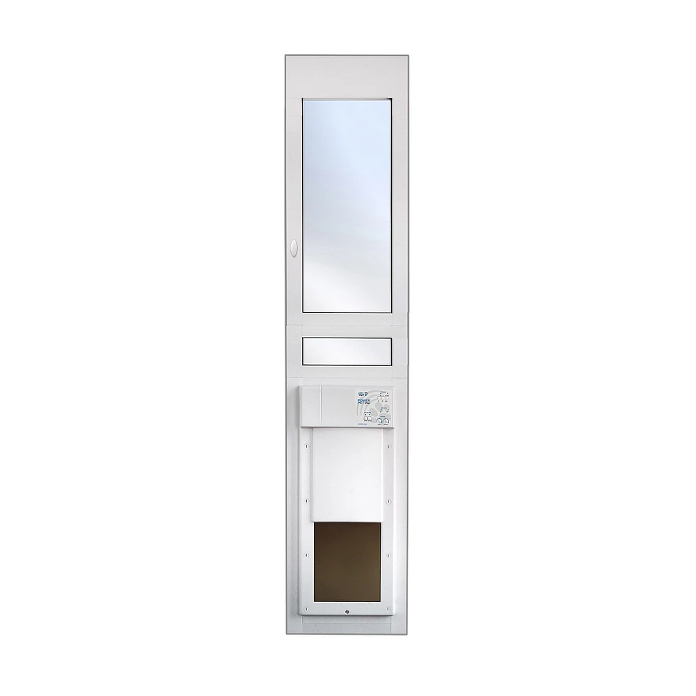 High tech pet sliding glass door best sale