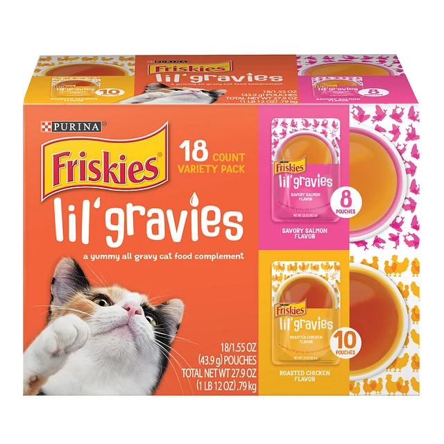 Friskies Purina Friskies Lil Soups Cat Food Complement 1.2oz