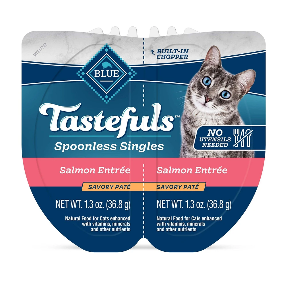 Blue Buffalo Tastefuls Spoonless Singles Adult Wet Cat Food