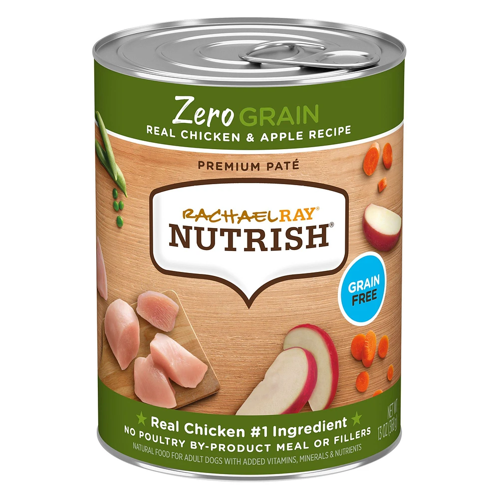 Rachael Ray Nutrish Zero Grain Wet Dog Food Adult Chicken The