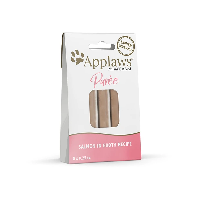 Applaws Puree Wet Cat Food Salmon Natural Grain Free Limited