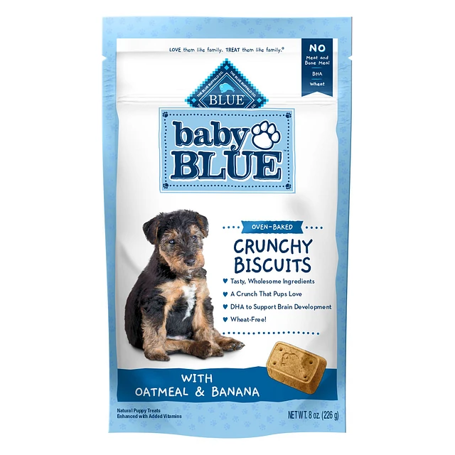 Blue Buffalo Baby BLUE Puppy Treat Dog Treats Natural Oa eal