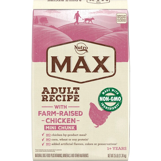 Fashion nutro max beef dog food