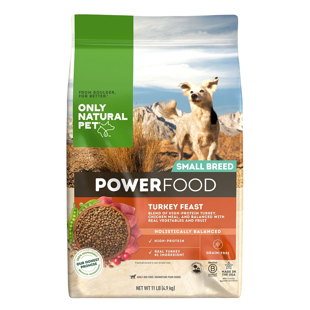 Only Natural Pet PowerFood Small Breed Adult Dry Dog Food