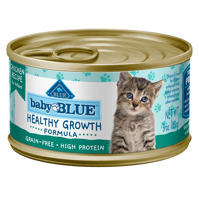 Blue Buffalo Baby BLUE Kitten Grain Free High Protein Wet Cat