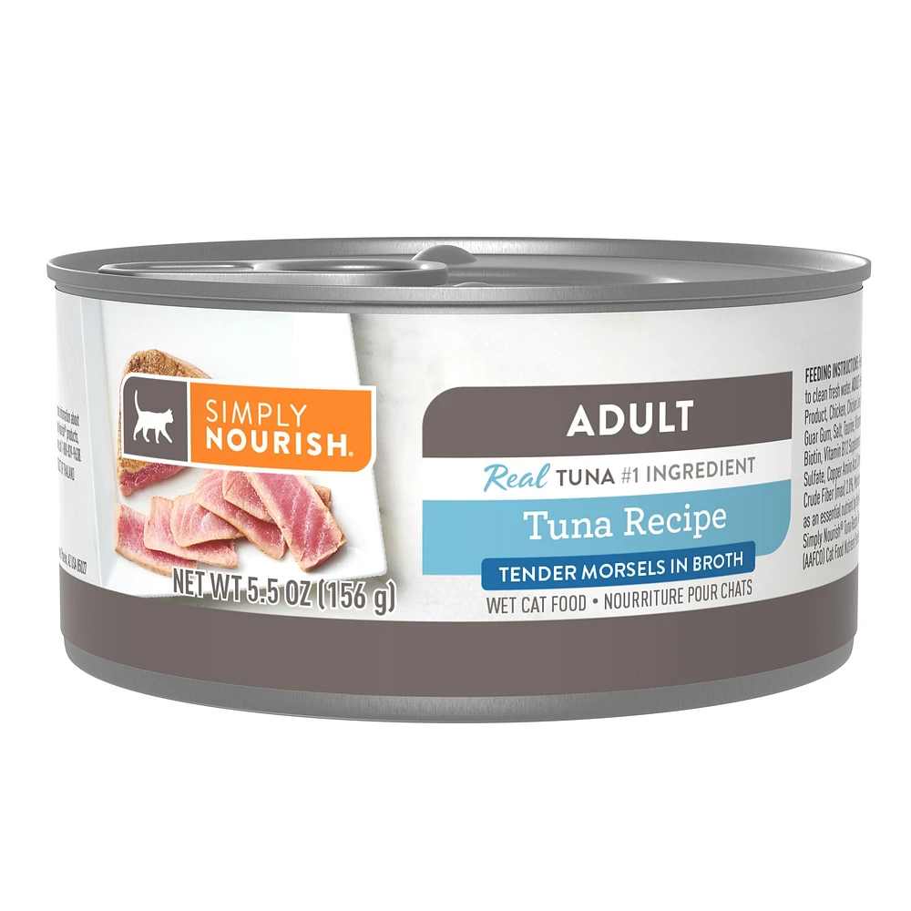 Simply Nourish Adult Cat Morsels With Grain Tuna The Market Place