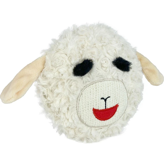 Multipet Squeaker Disc Lamb Chop Dog Toy The Market Place