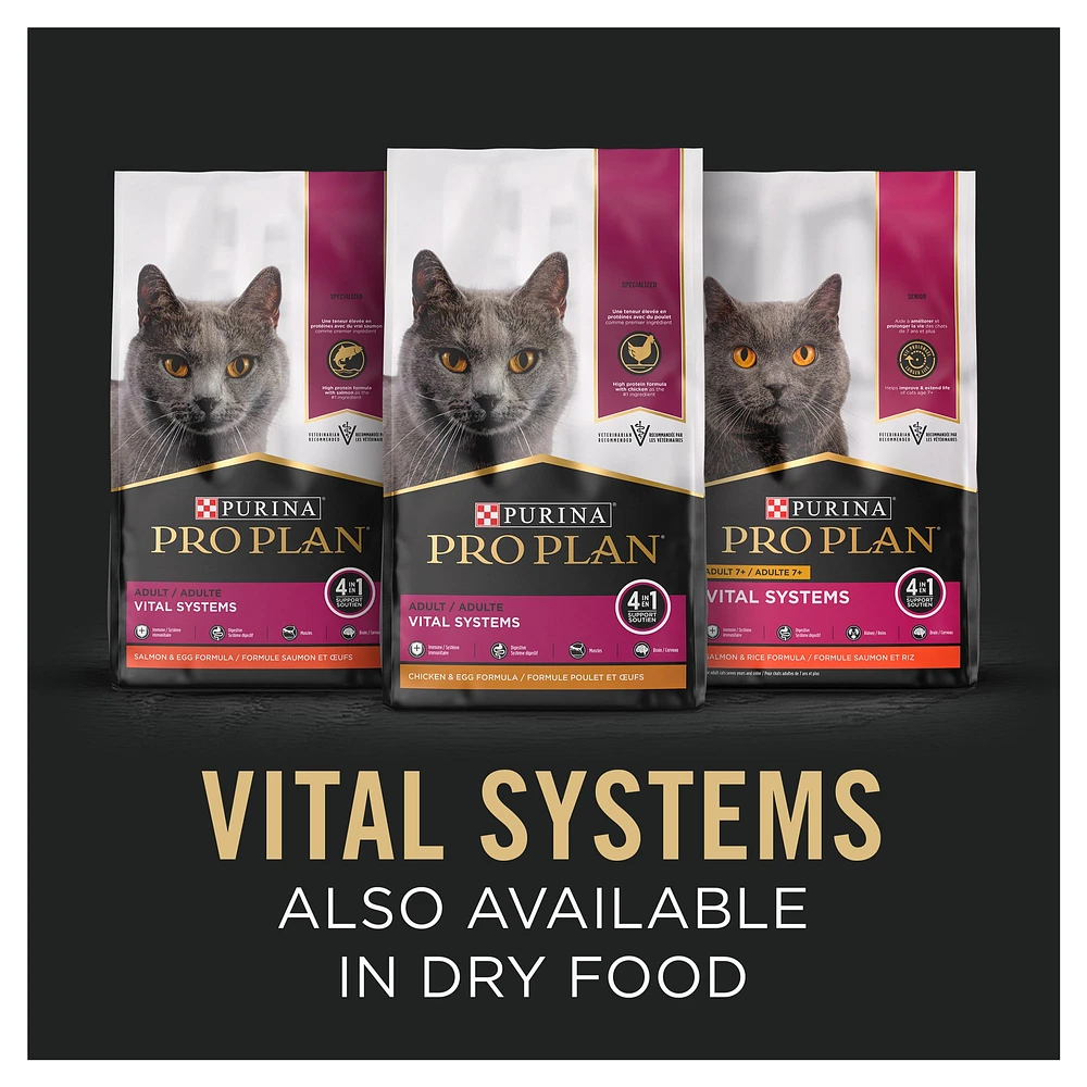 Purina Pro Plan Pro Plan Vital Systems Chicken Entr e Adult Cat