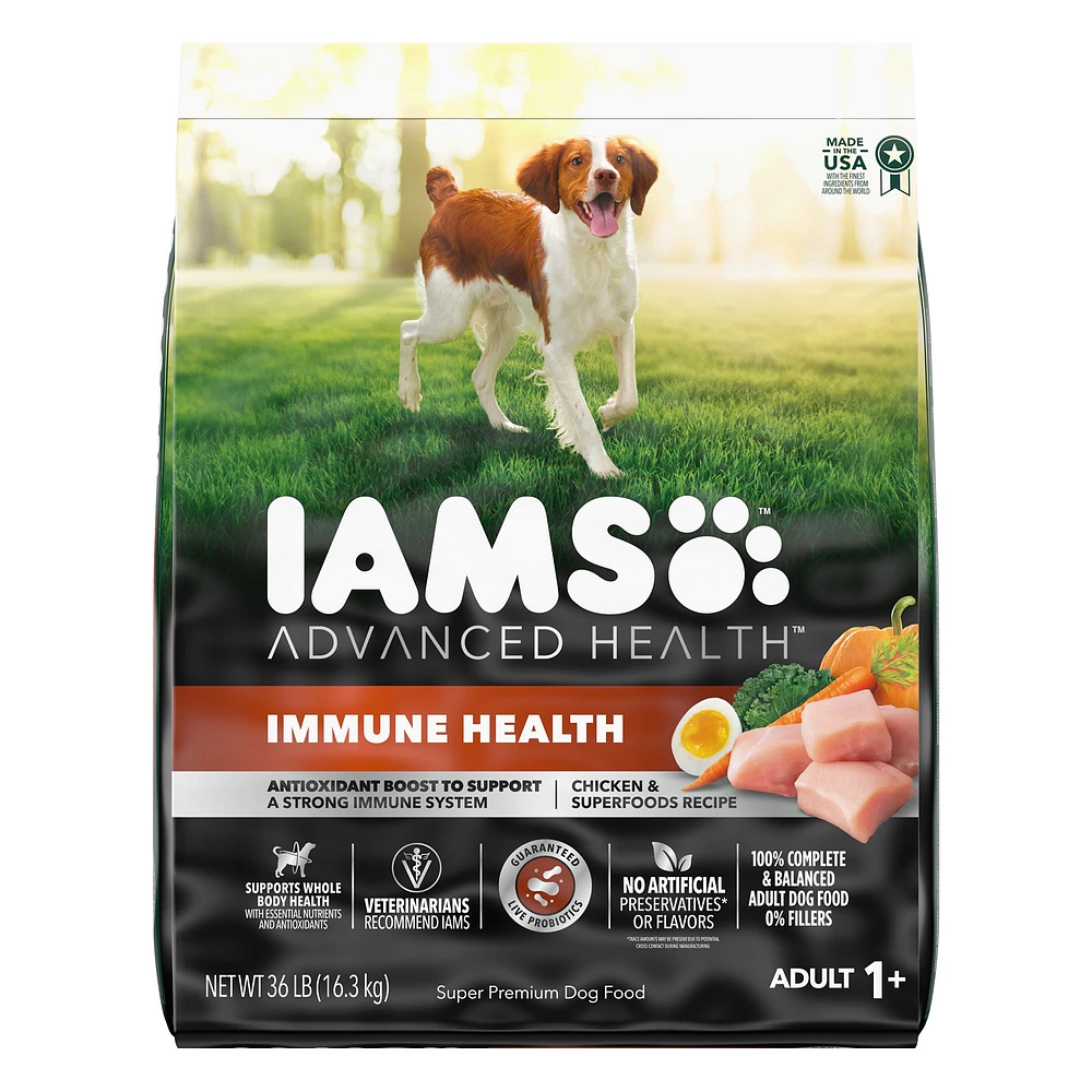 IAMS Advanced Health Adult Dry Dog Food Immune Health Chicken