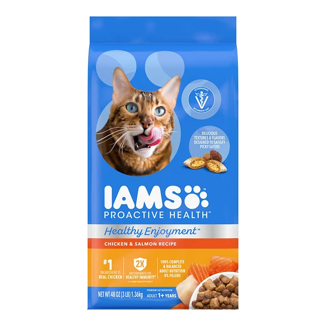 IAMS Proactive Health Adult Dry Cat Food Healthy Enjoyment The