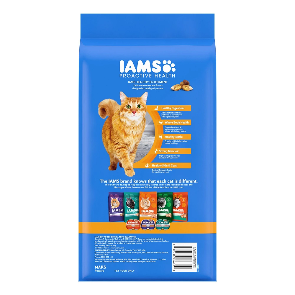 IAMS Proactive Health Adult Dry Cat Food Healthy Enjoyment The