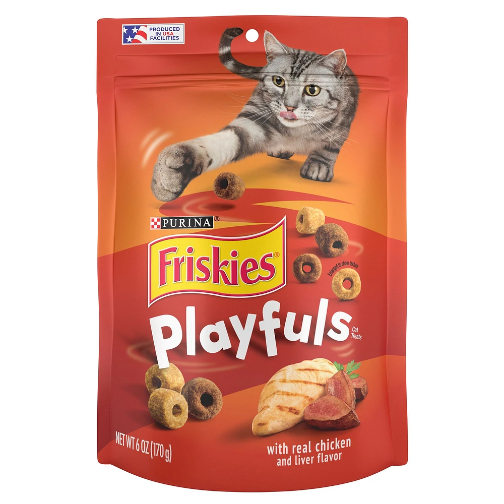 Friskies Purina Friskies Playfuls Crunchy Cat Treats The