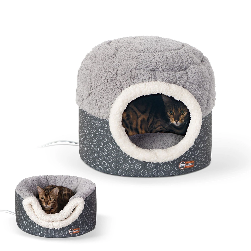 Large heated cat bed hotsell