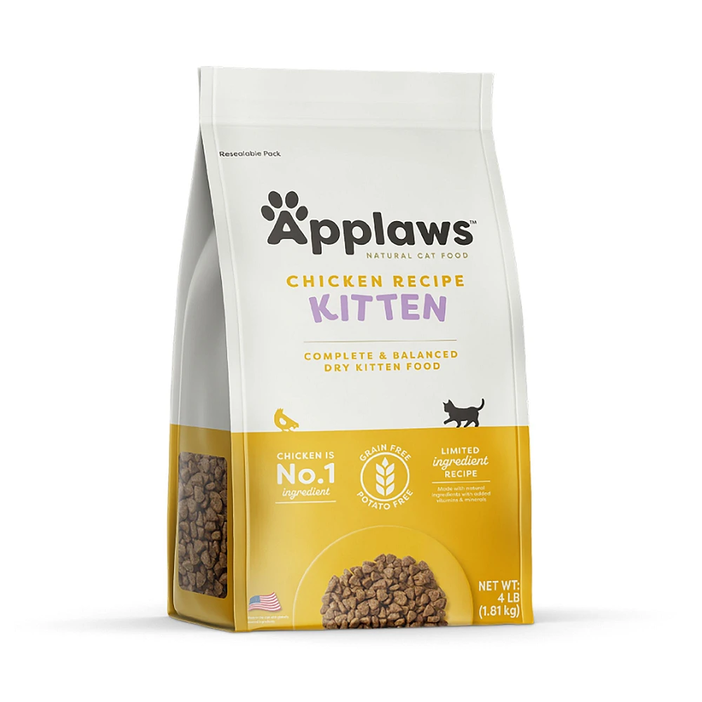 Applaws Kitten Dry Cat Food Natural Limited Ingredient Grain