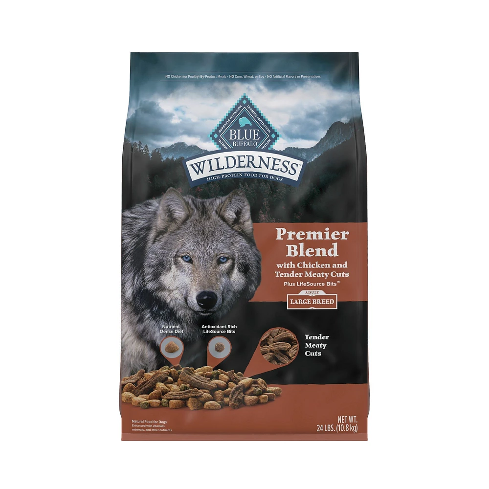 Blue Buffalo Wilderness Premier Blend Large Breed Adult Dry Dog