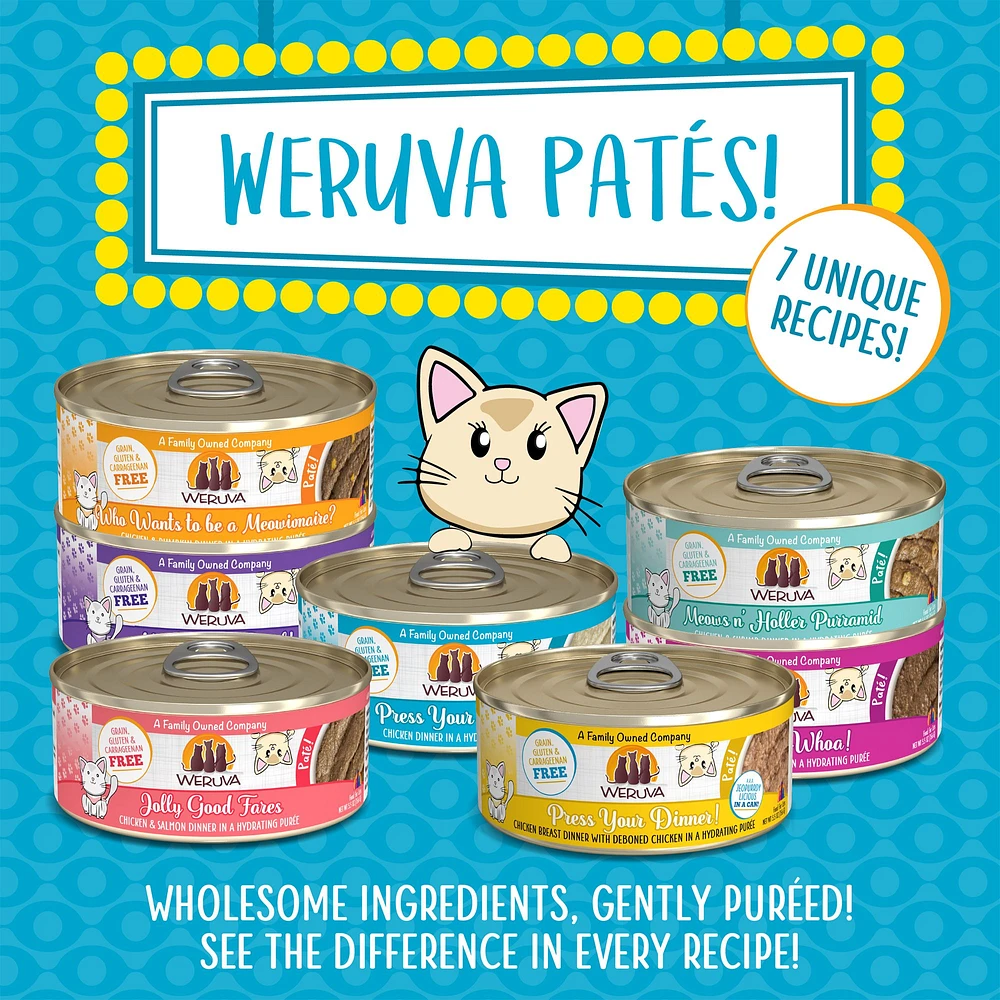 Weruva Pate Wet Cat Food oz