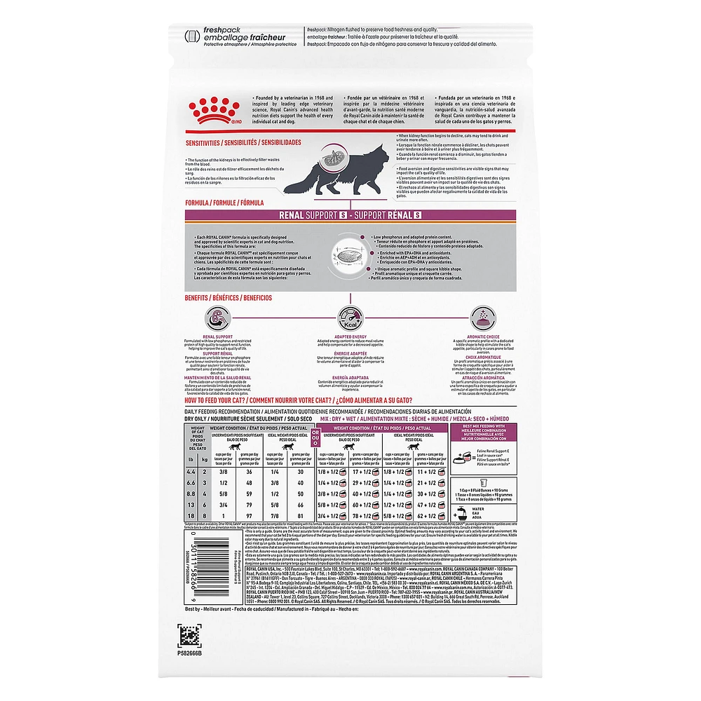 Royal Canin Veterinary Diet Feline Renal Support S Adult Dry Cat