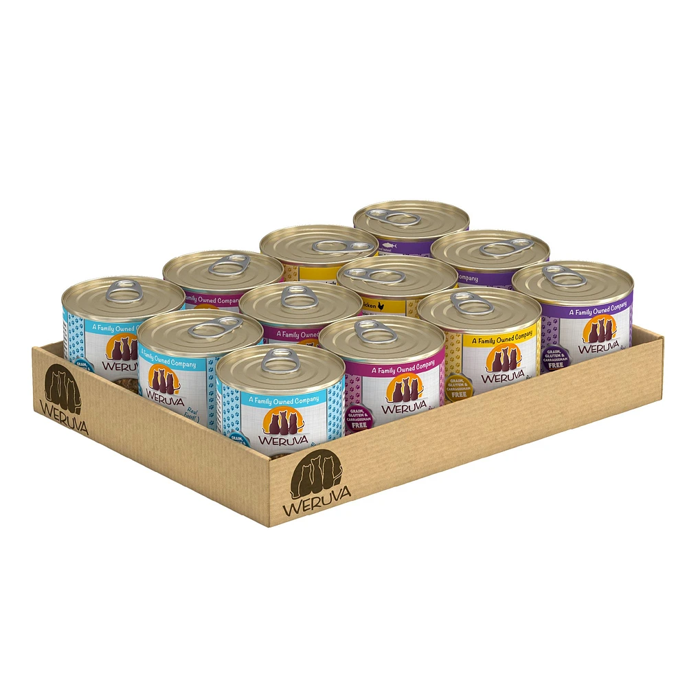 Weruva Classics Wowzer Meowzer Wet Cat Food Variety Pack 12ct