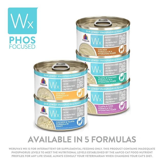 Weruva Wx Phos Focused Wet Cat Food 3 oz The Market Place