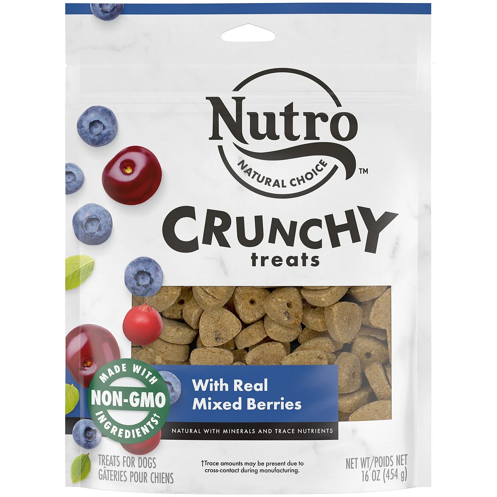 NUTRO Crunchy Adult Dog Treats Mixed Berry The Market Place