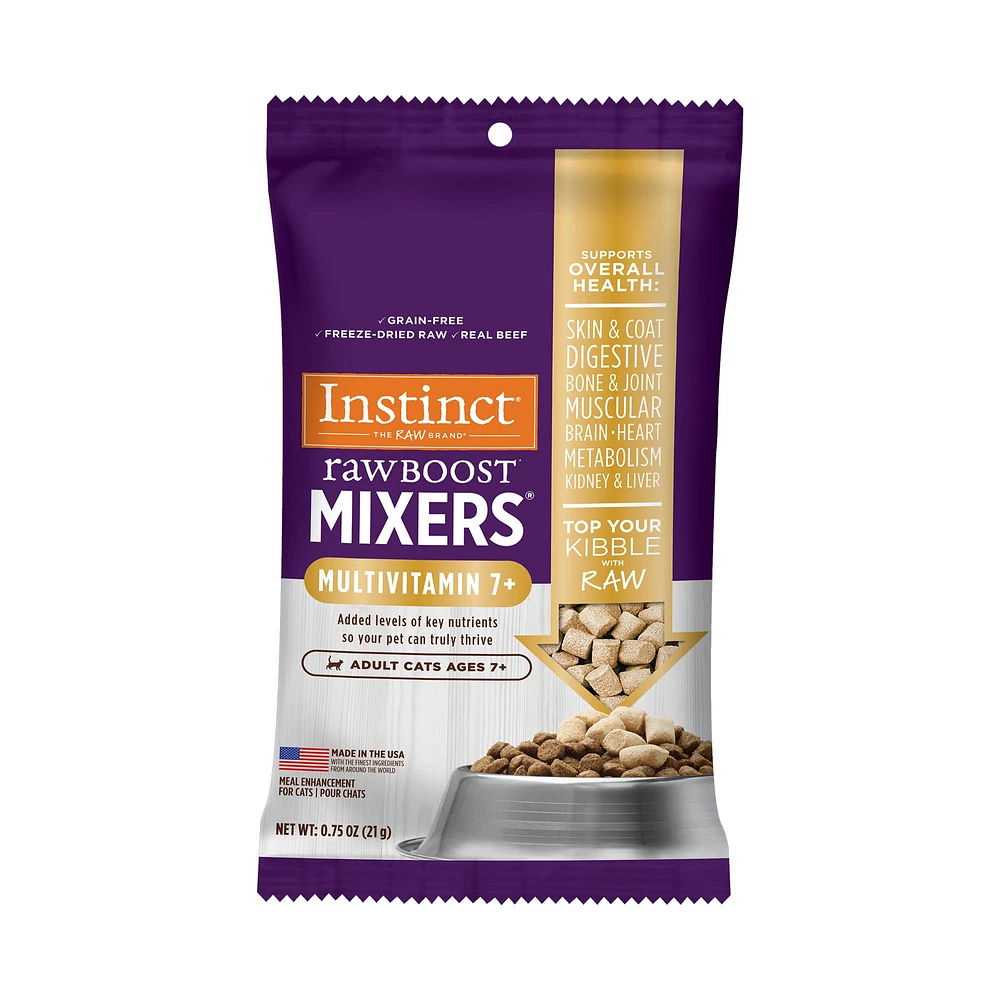 Nature s Variety Instinct Instinct RawBoost Mixers Senior