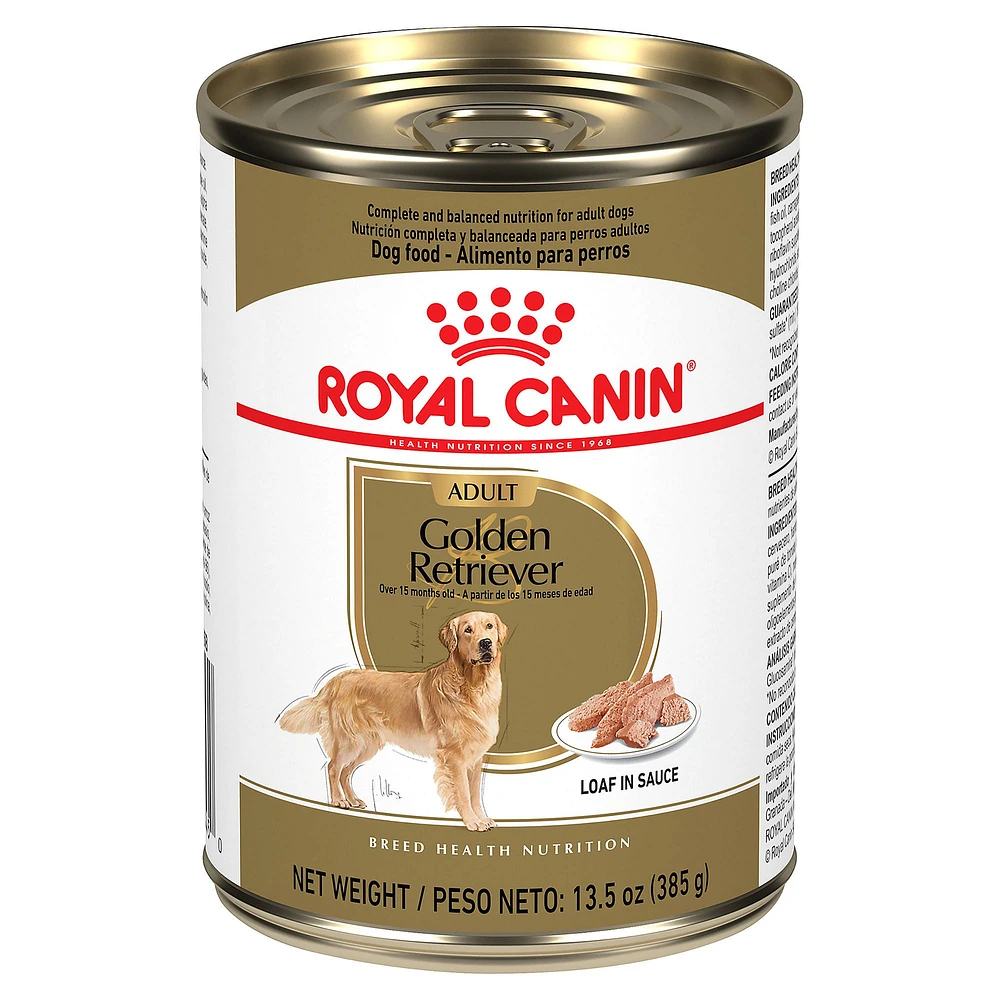 Royal Canin Golden Retriever Large Breed Loaf in Sauce Adult Wet