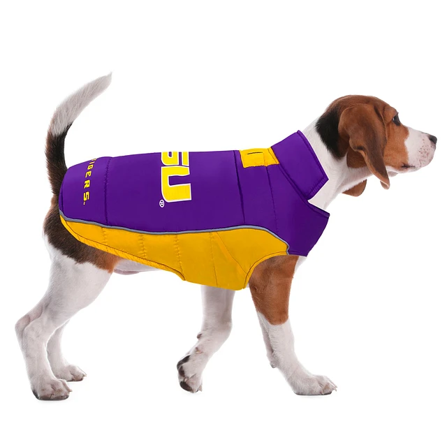 Pets First Louisiana State Puffer Pet Vest The Market Place