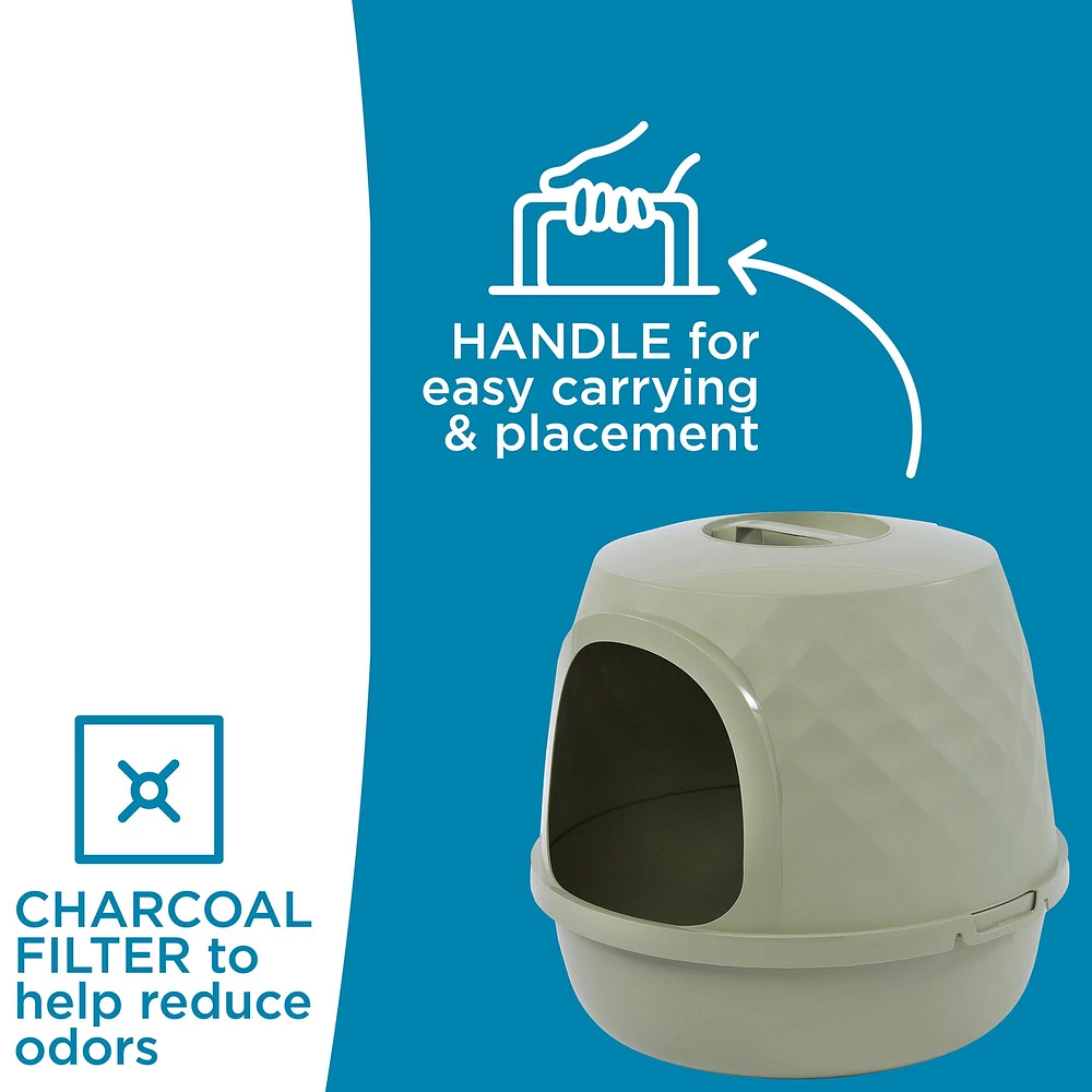 Great choice hooded litter pan hotsell