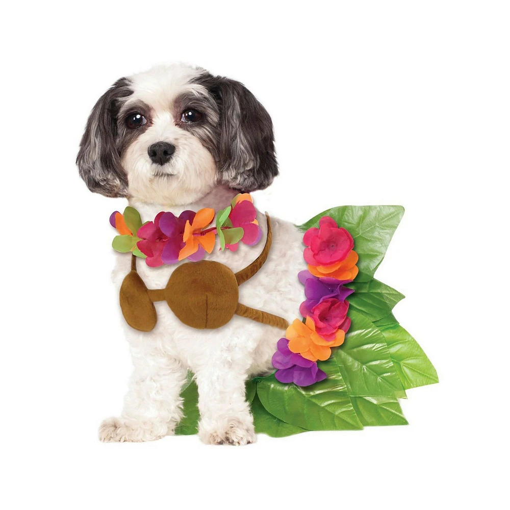 Rubies Rubie s Pet Shop Halloween Hula Girl Dog Cat Costume