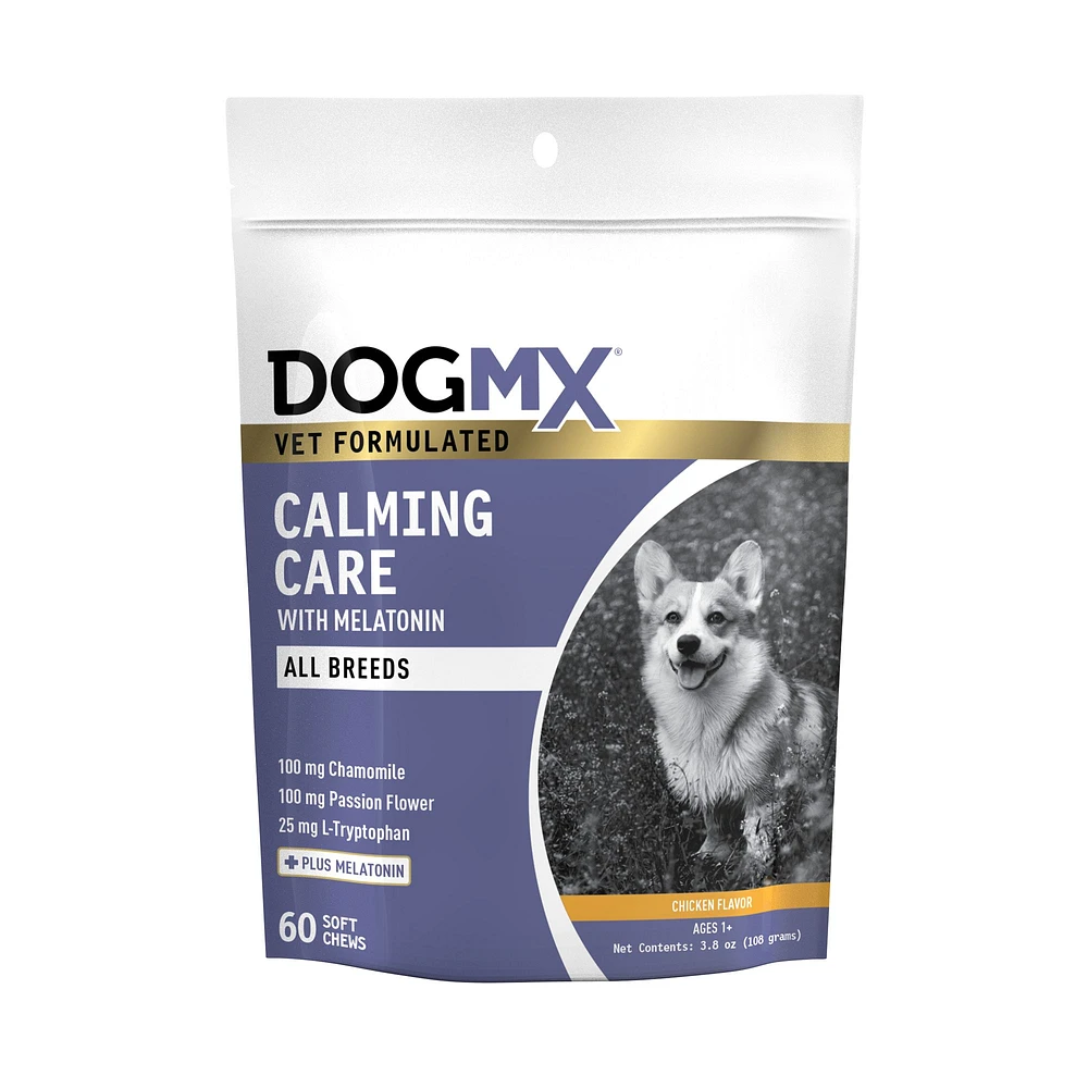 Dog MX Vet Formulated Calming Care Soft Chews 60 Count The