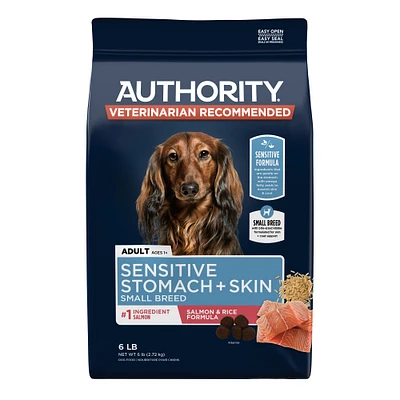 Authority Sensitive Stomach Skin Adult Dog Dry Food The