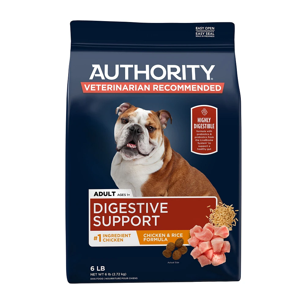 Authority Digestive Support Adult Dog Dry Food