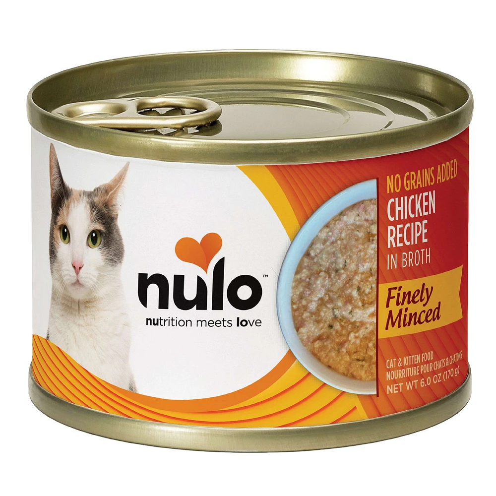 Nulo Cat Kitten Wet Food Finely Minced Grain Free