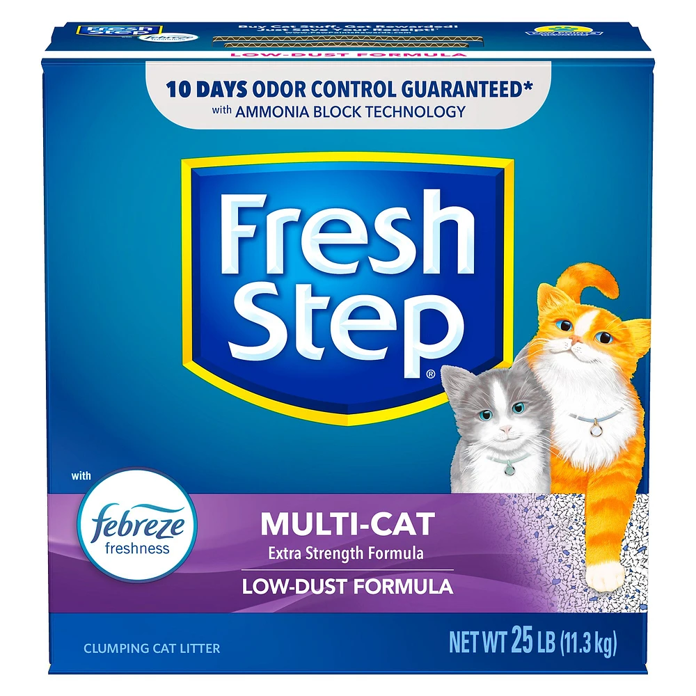 Fresh step cat litter 42 lb petsmart best sale