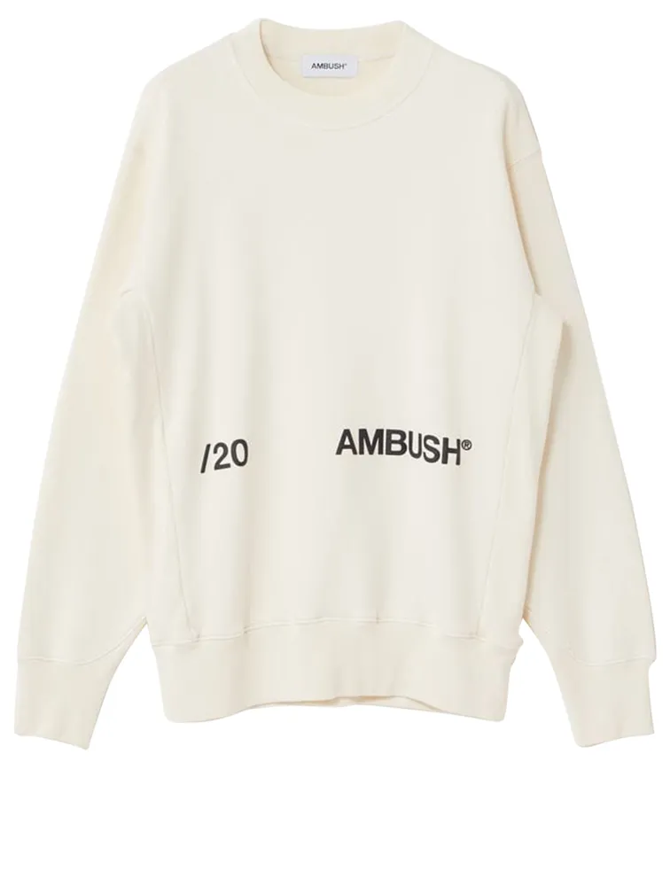 AMBUSH Cotton Crewneck Sweatshirt | Yorkdale Mall