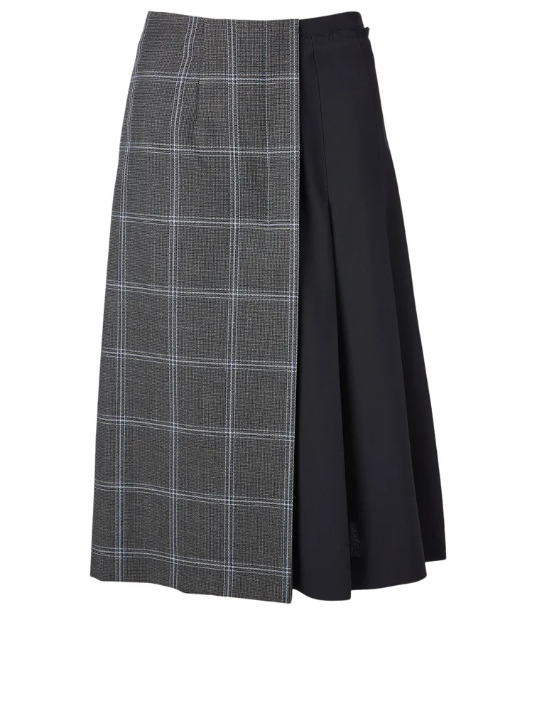 日本メーカー新品 STELLA MCCARTNEY Cecilia Grey Ｗool Skirt la-nika.nl