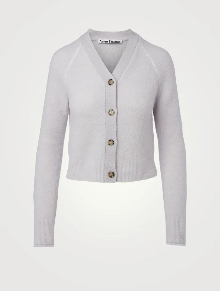 ACNE STUDIOS Wool And Alpaca Cardigan | Yorkdale Mall