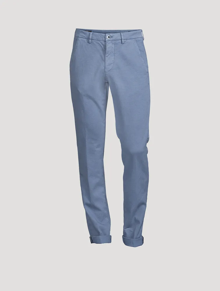 Holt Renfrew Torino Flat-Front Pants | Square One