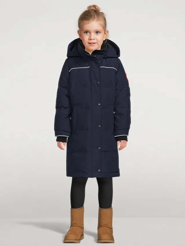 CANADA GOOSE Kids Juniper Long Down Parka | Yorkdale Mall