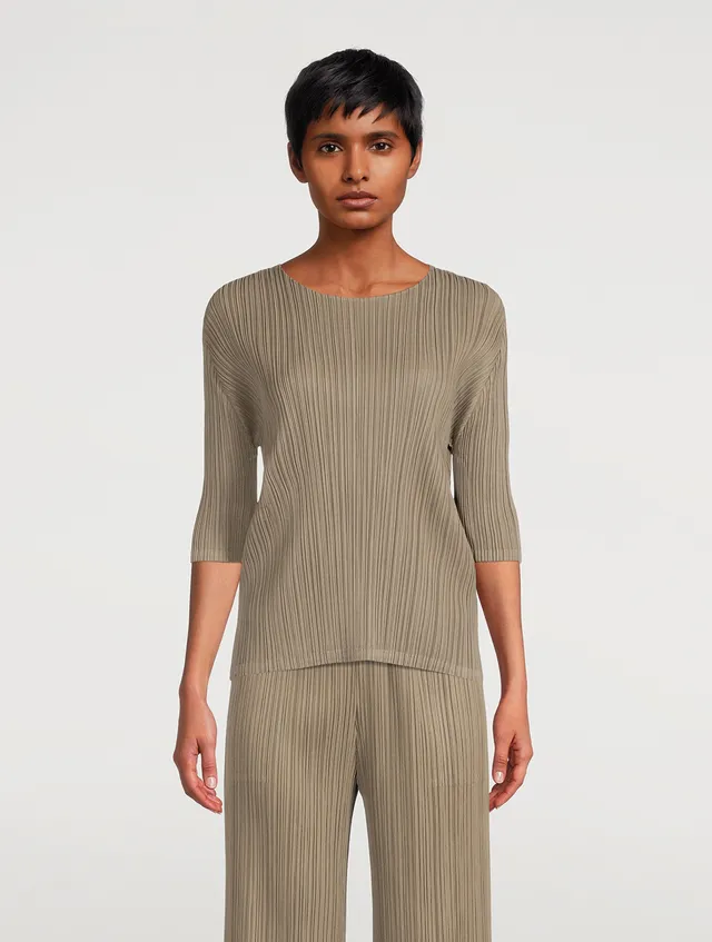 PLEATS PLEASE ISSEY MIYAKE Sand Pleats Top | Square One