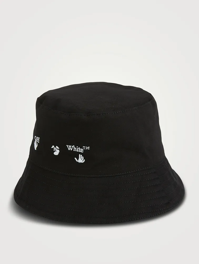 OFF-WHITE Cotton Logo Bucket Hat | Square One