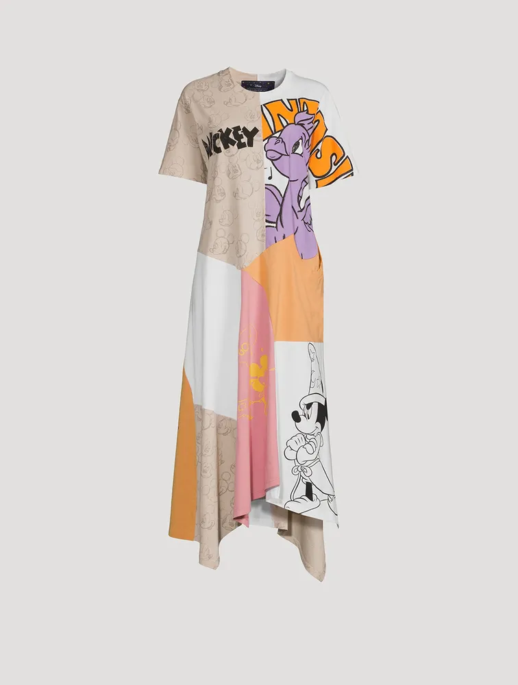 Stella McCartney x Disney Fantasia Patchwork Maxi T-Shirt Dress