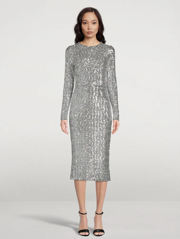 DOLCE & GABBANA Sequin Midi Dress | Yorkdale Mall