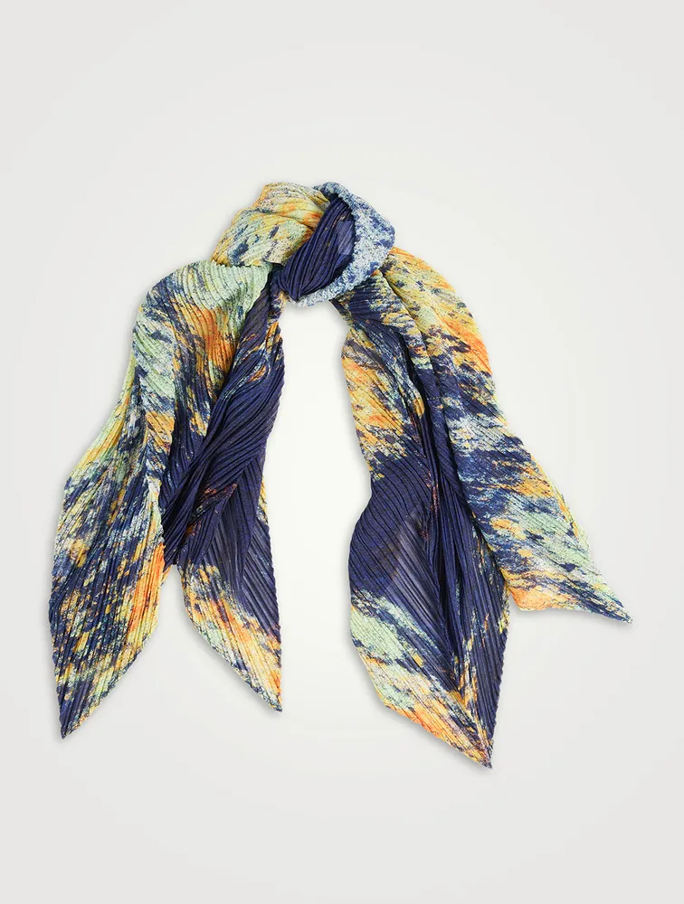 ヴィンテージ復刻 PLEATS PLEASE ISSEY MIYAKE SPLASH SCARF - 通販